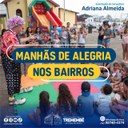 Adriana Almeida solicita projeto "Manhãs de Alegria" nos bairros
