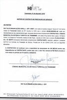  Aditivo ao Contrato de Prestações de Serviços - Hinet