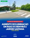 AMPLIAÇÃO DA ILUMINAÇÃO PÚBLICA É SOLICITADA PARA JARDIM SANTANA E BENVIRÁ