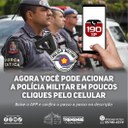 Aplicativo para acionar Polícia Militar