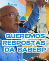 Câmara Municipal de Tremembé realiza audiência pública sobre serviços da Sabesp