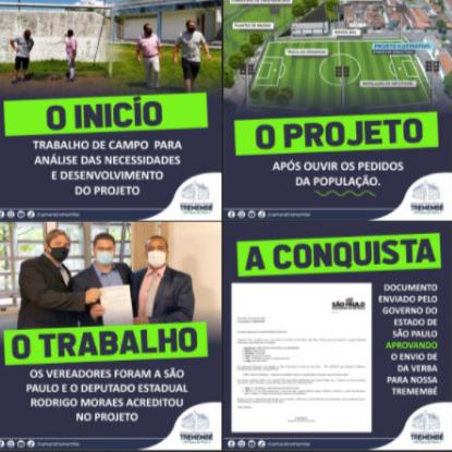 Conquista: 350 mil para revitalização do estádio do Tufa