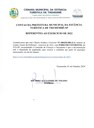 Contas da Prefeitura Municipal da Estância Turística de Tremembé - Exercício 2022 Contas da Prefeitura Municipal da Estância Turística de Tremembé - Exercício 2022