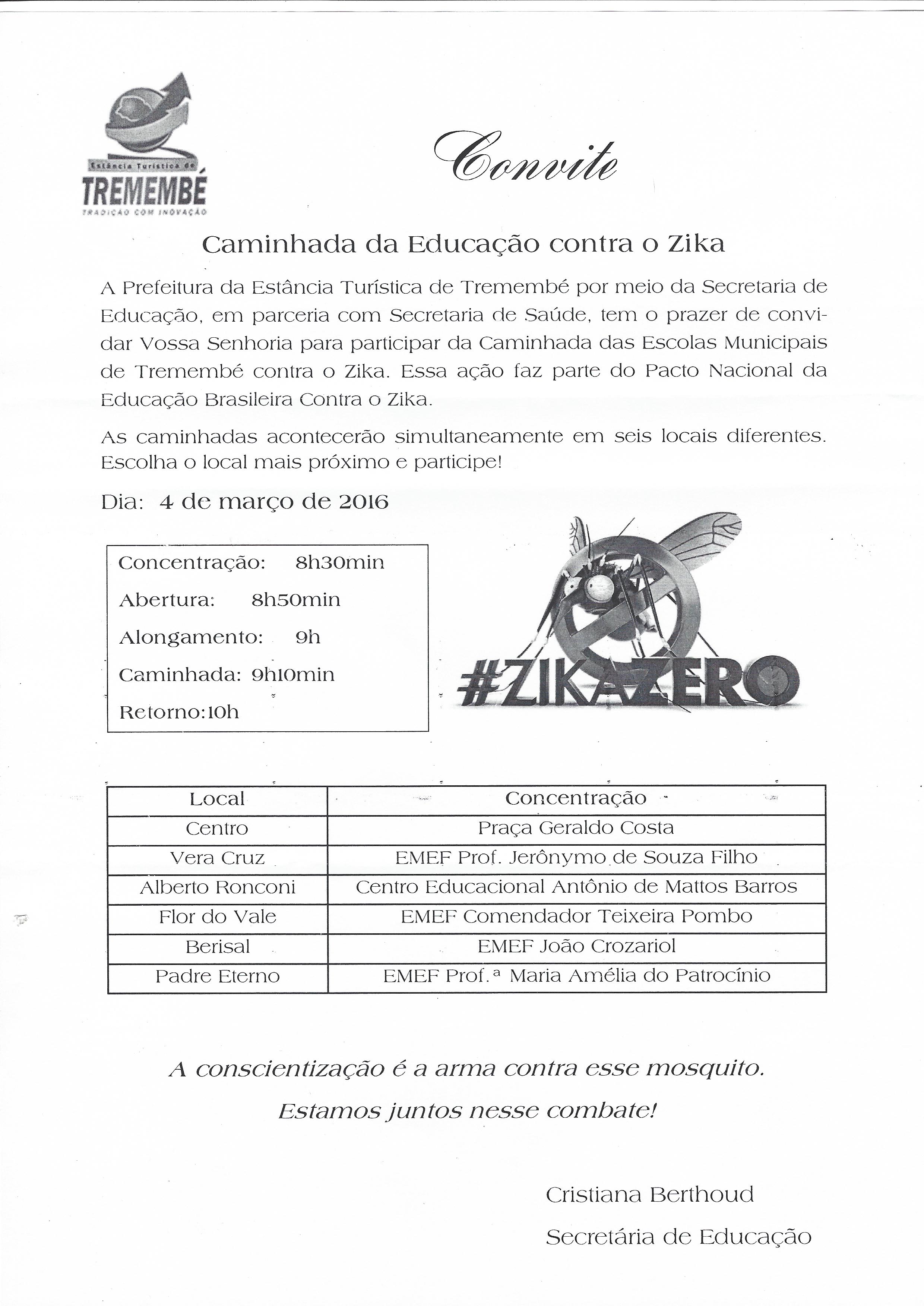 Caminhada da Educação  - CANCELADA