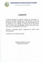 Convite Dia do Escoteiro