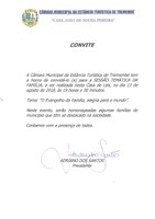 Convite - Sessão Temática da Família