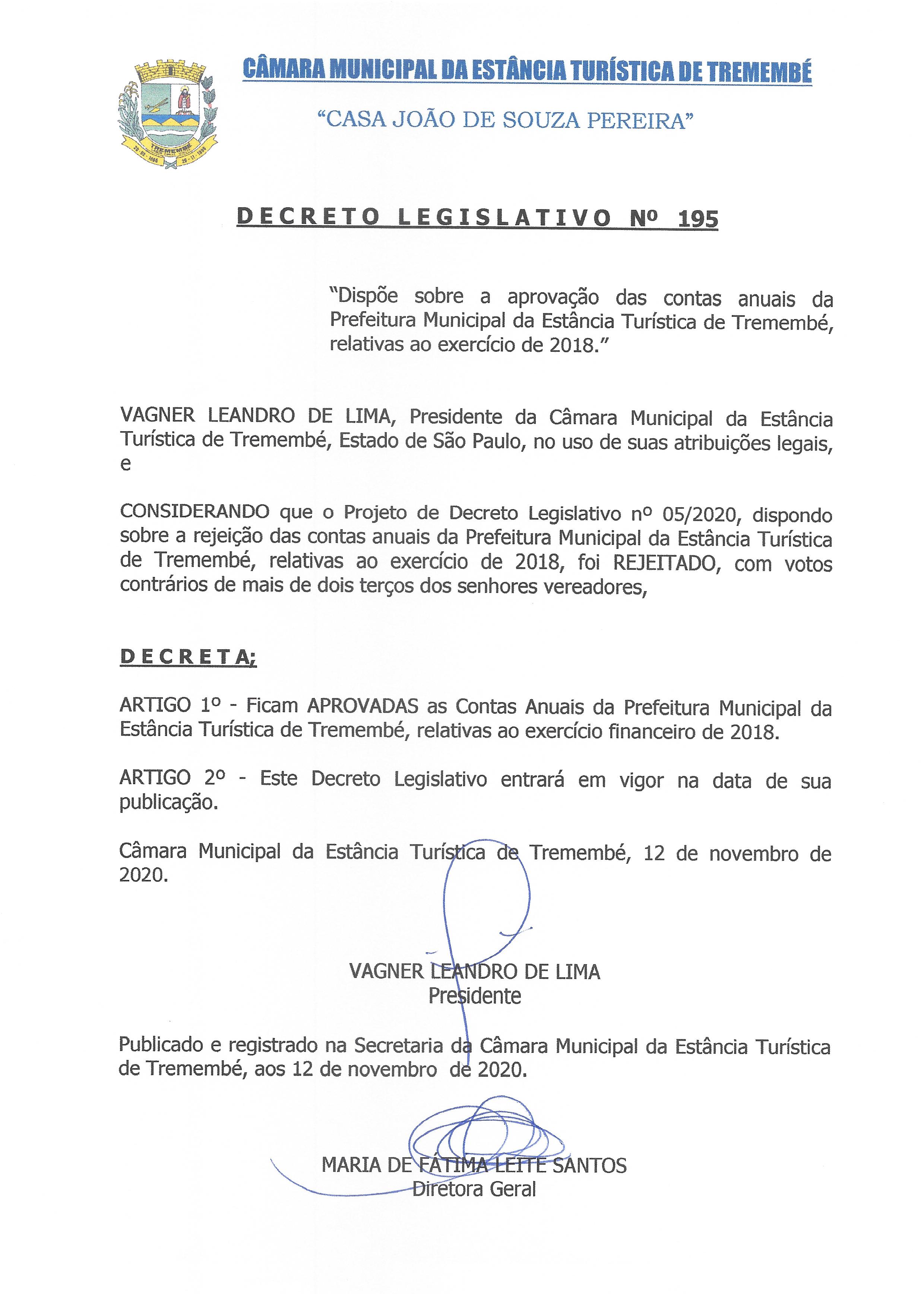 Decreto Legislativo nº 195