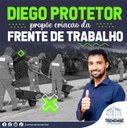 Diego Protetor propõe criação de frente de trabalho