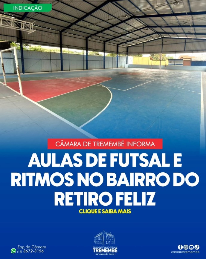 ESPORTE E QUALIDADE DE VIDA PARA O BAIRRO RETIRO FELIZ 