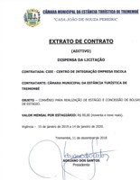Extrato de Contrato - CIEE
