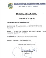 Extrato de Contrato - GRIFON