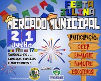 Festa Julina no Mercado Municipal de Tremembé