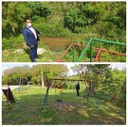 Godoi solicita grade de proteção em playground do Pq. Novo Mundo