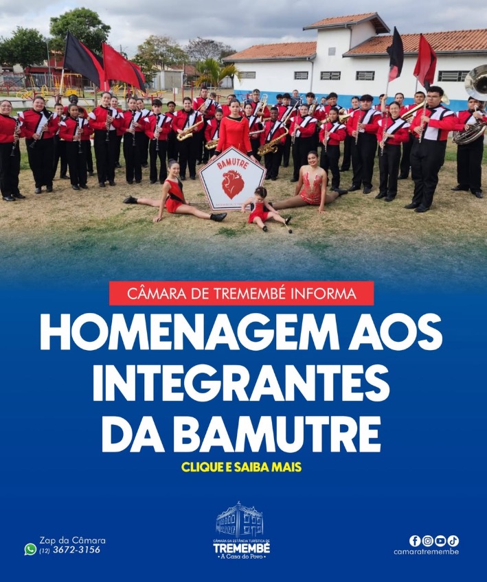 HOMENAGEM AOS INTEGRANTES DA BAMUTRE