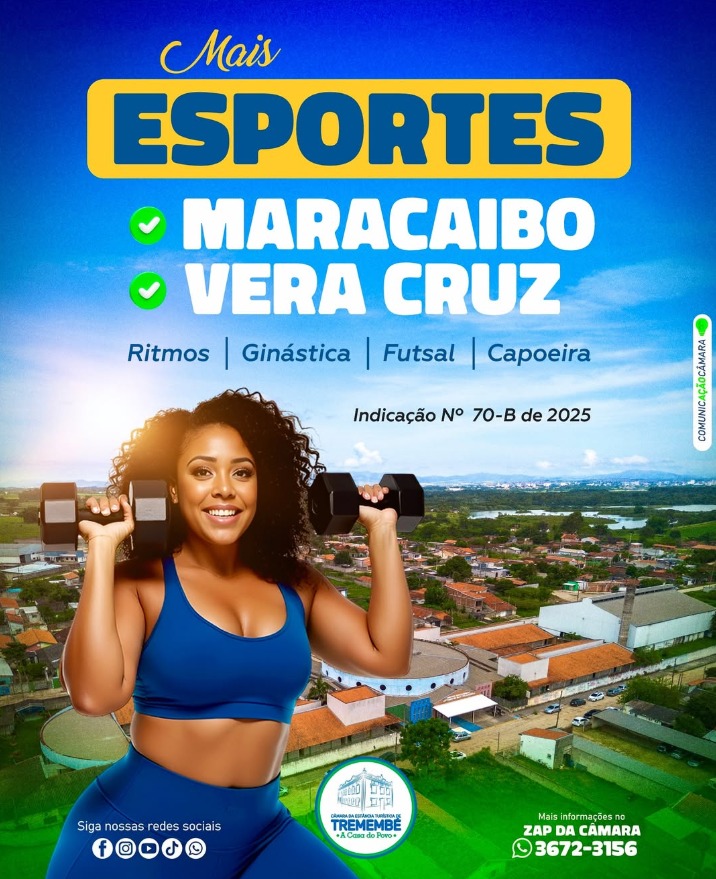 MAIS ESPORTES NO MARACAIBO E VERA CRUZ