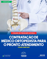MÉDICO ORTOPEDISTA PARA TREMEMBÉ 
