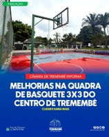 MELHORIAS NA QUADRA DE BASQUETE 3x3 DO CENTRO
