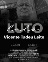 NOTA DE PESAR – VICENTE TADEU LEITE