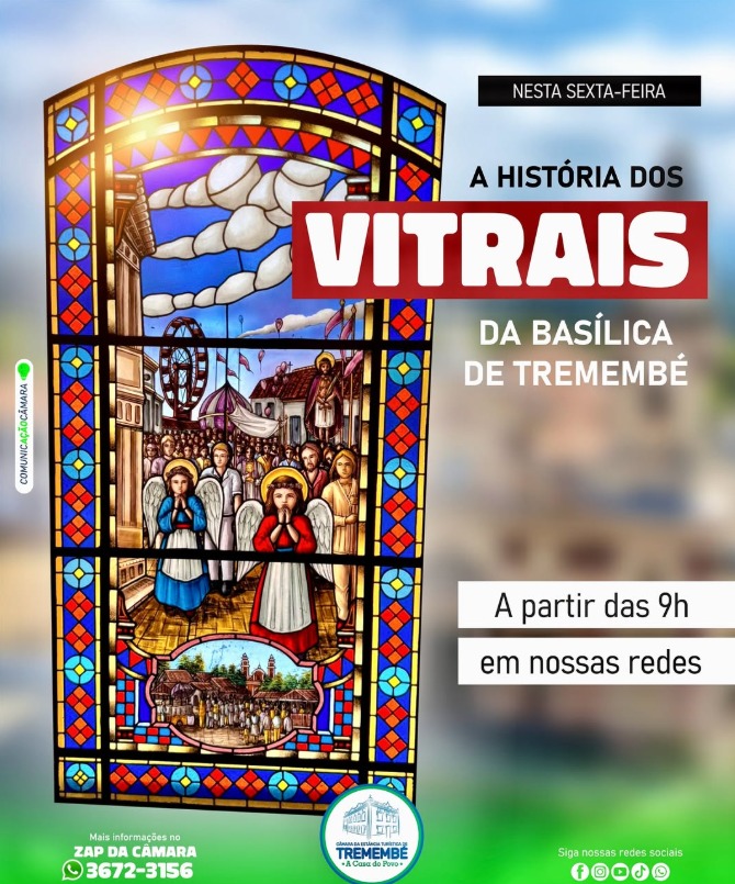 OS SEGREDOS DOS VITRAIS DA BASÍLICA SERÃO REVELADOS