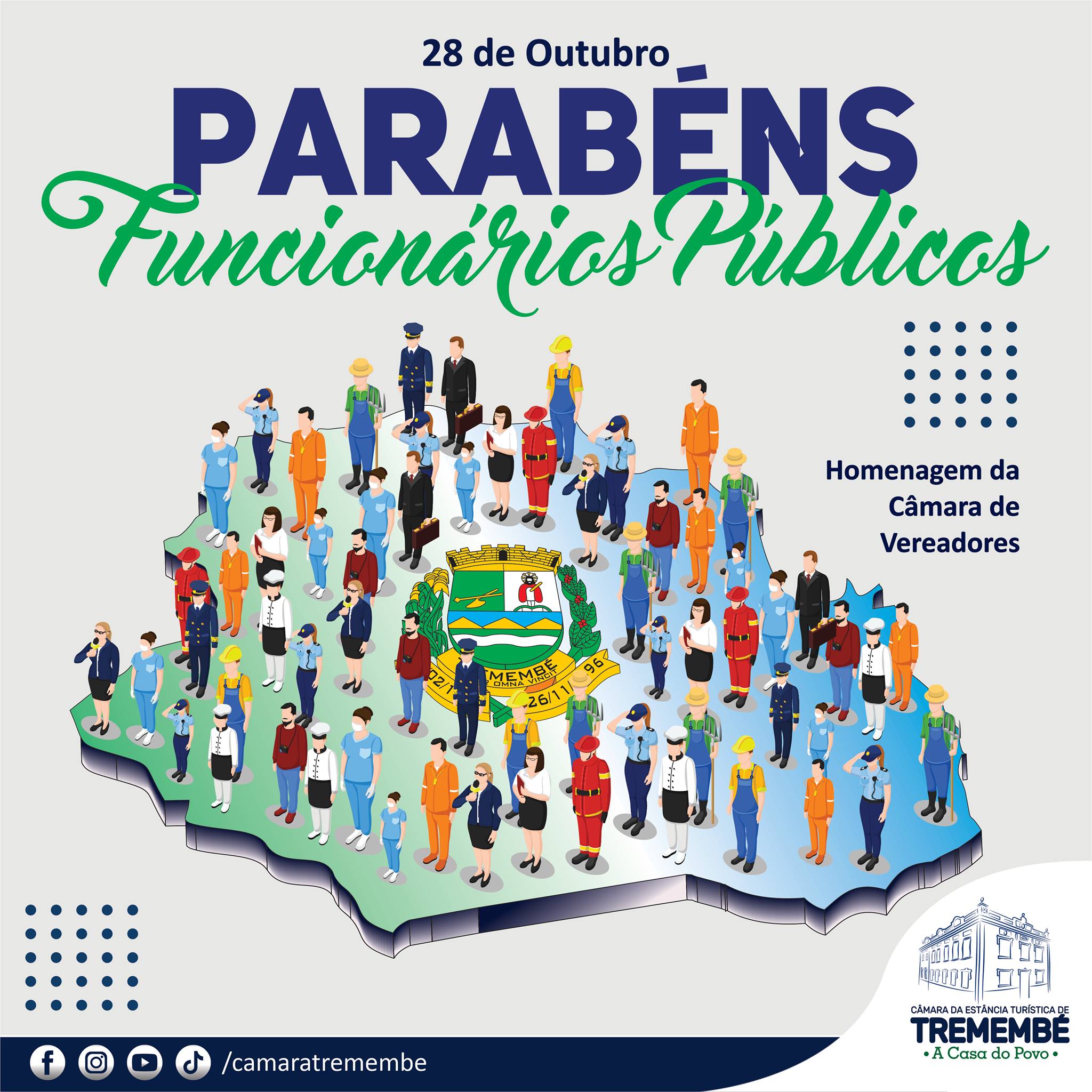 Parabéns aos servidores públicos - 28 de Outubro