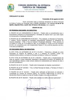 Pauta da 118ª Sessão Ordinária - 07/08/2023