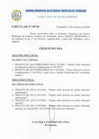 Pauta da 124ª Sessão Ordinária - 17/02/2020
