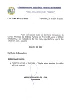 Pauta da 135ª Sessão Ordinária - 04/05/2020