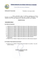 Pauta da 137ª Sessão Ordinária - 18/05/2020