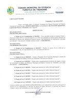 Pauta da 13° Sessão Ordinária - 14-04-2025