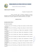 Pauta da 141ª Sessão Ordinária - 15/06/2020