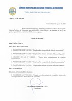 Pauta da 147ª Sessão Ordinária - 24/08/2020