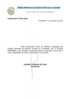 Pauta da 154ª Sessão Ordinária - 09/10/2020