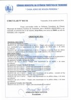 Pauta da 159.ª Sessão Ordinária de 25 de outubro de 2016 