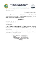 Pauta da 40ª Sessão Ordinária - 31/10/2025