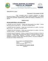 Pauta da 41ª Sessão Ordinária - 10/11/2025