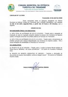 Pauta da 59ª Sessão Ordinária - 13/04/2026