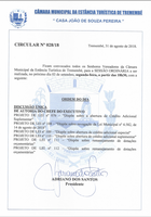 Pauta da 67ª Sessão Ordinária - 03/09/2017