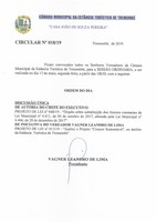 Pauta da 96ª Sessão Ordinária - 13/05/2019