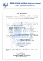 Portaria n° 004-2018