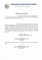 Portaria nº 001/2020