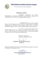 Portaria nº 010/2021