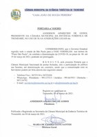 Portaria nº 018/2021