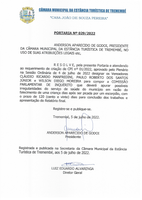 Portaria nº 029/2022