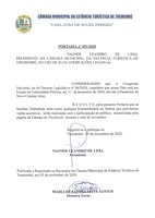 Portaria nº 051/2020