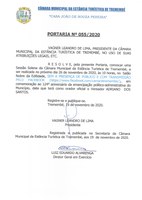 Portaria nº 055/2020