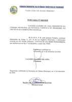 Portaria nº 060/2020