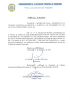 Portaria nº 063/2020