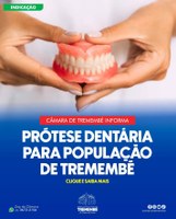 PROGRAMA DE PRÓTESES DENTÁRIAS EM TREMEMBÉ!