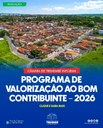 PROGRAMA DE VALORIZAÇÃO AO BOM CONTRIBUINTE – 2026