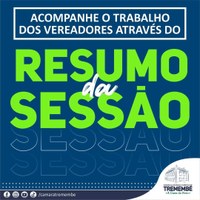 Resumo da 22º Sessão Ordinária